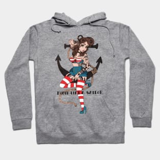 Sailor Pin-up Hoodie